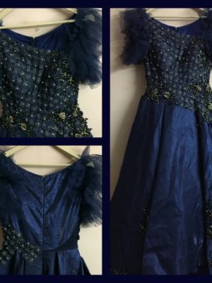 Navy Blue beautiful Gown